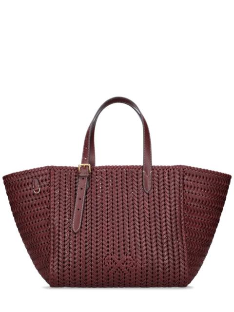 The Neeson Square leather tote bag