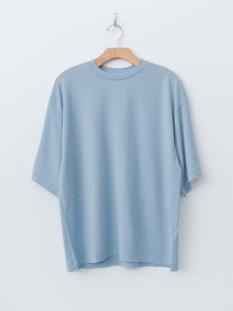 KAPTAIN SUNSHINE Super Soft Merino Tenjiku Half Sleeve Tee - Cloud Blue