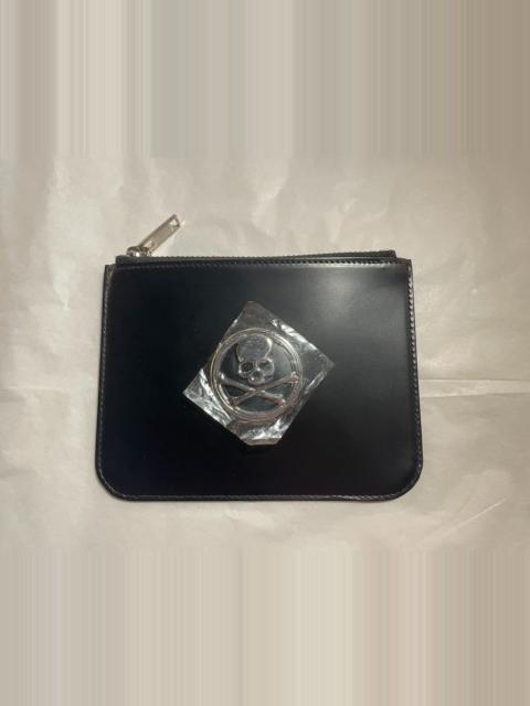 mastermind JAPAN mastermind Japan × PORTER Black Zip-Up Cowhide Wallet