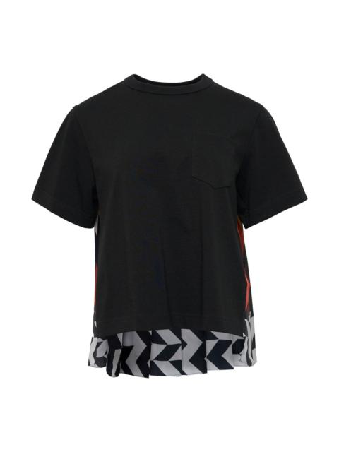 sacai x A.P.C. Quilts T-Shirt