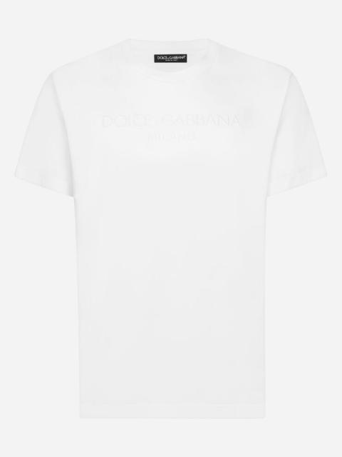 Round-neck T-shirt with Dolce&Gabbana print