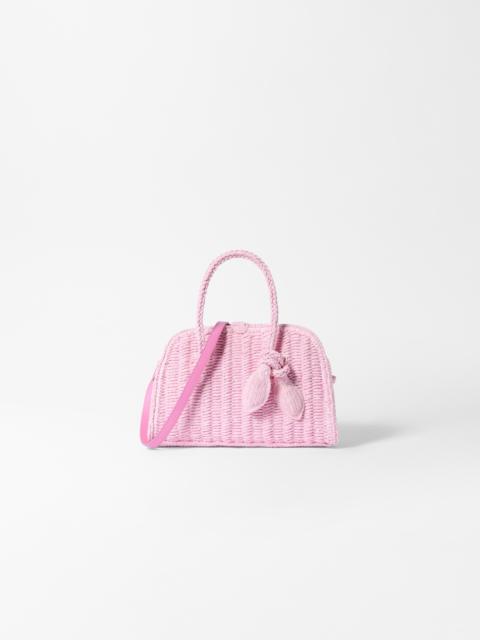 JACQUEMUS The small raffia Turismo