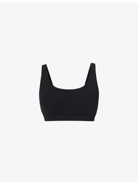 Sweaty Betty All Day Scoop-Neck Stretch-Woven Bralette