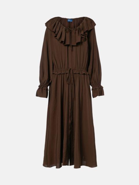 Polo Ralph Lauren Ruffled midi dress