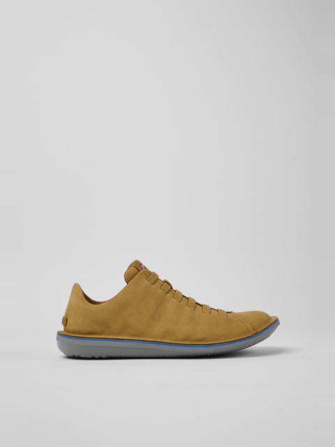 CAMPER Beetle Brown nubuck sneakers for men