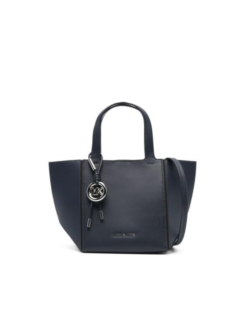 MICHAEL KORS logo-charm tote bag