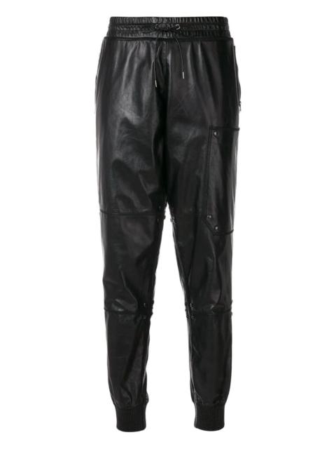 TOM FORD draped biker trousers