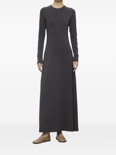 ELEH raglan-sleeve seam-detail maxi dress