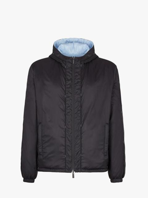FENDI Light blue nylon jacket