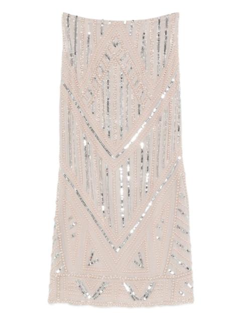 forte_forte sequin-embellished geometric skirt