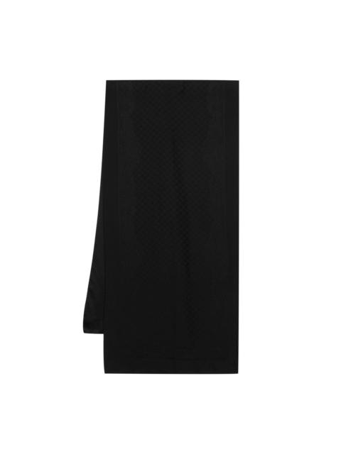 Moschino silk monogram scarf