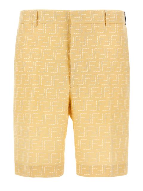 FENDI Bermuda Jacquard Ff