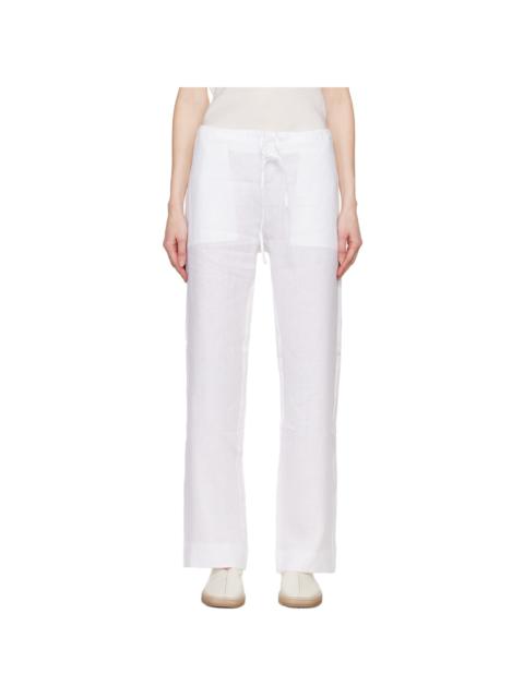 GABRIELA COLL GARMENTS White No.198 Trousers