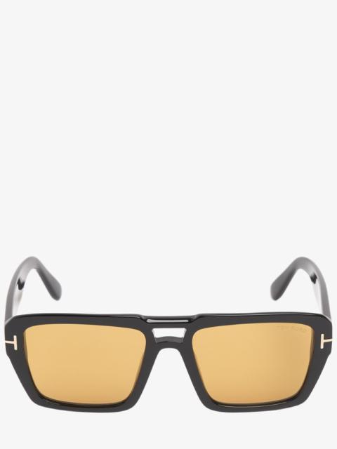 Redford squared sunglasses