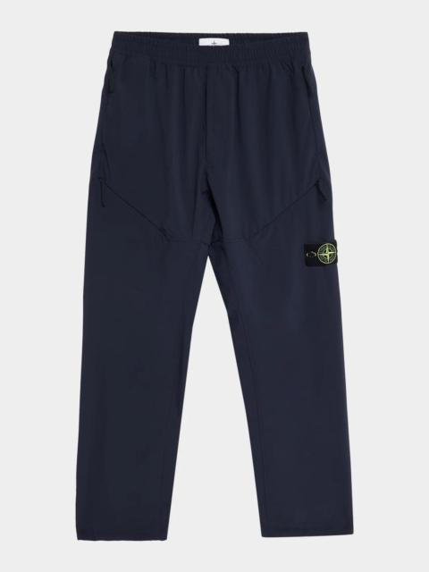 Stone Island Men's Stretch Polyester Pull-On Pants