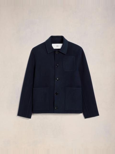 AMI Paris BOXY BUTTONED JACKET | REVERSIBLE