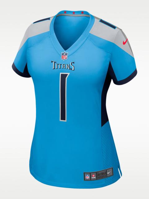 Nike Cam Ward Tennessee Titans 2025 NFL Draft First Round Pick Women’s Nike NFL Game Jersey