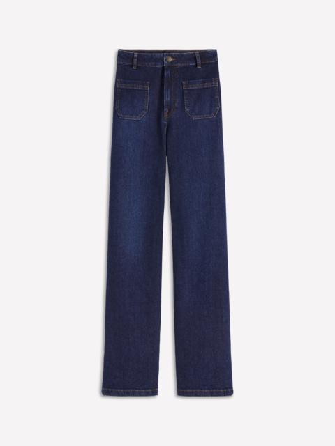 BODEN Straight Leg Pocket Jeans-Dark Vintage