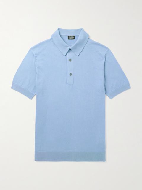 ZEGNA Slim-Fit Cotton Polo Shirt