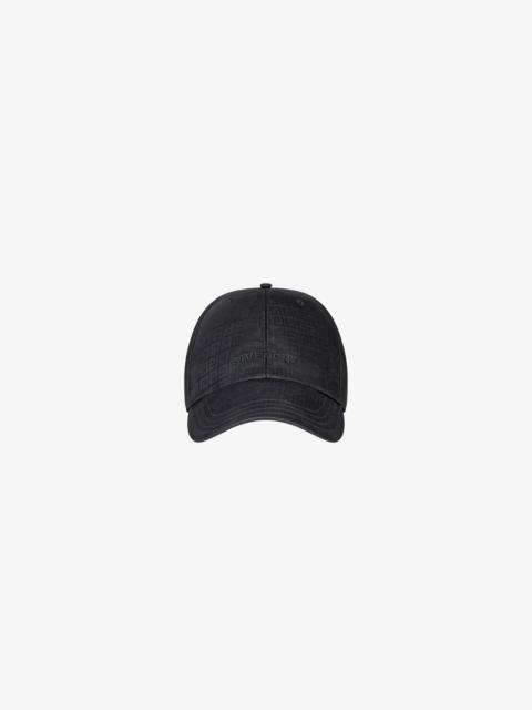 Givenchy GIVENCHY EMBROIDERED CAP IN 4G NYLON