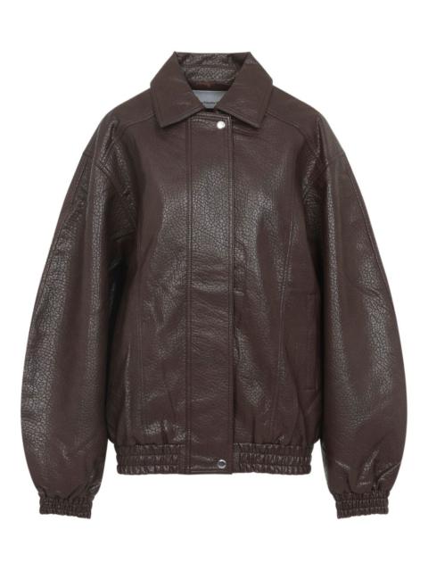 The Frankie Shop faux-leather bomber jacket