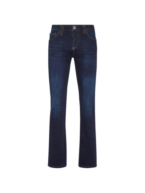 Supreme Iconic low-rise straight-leg jeans