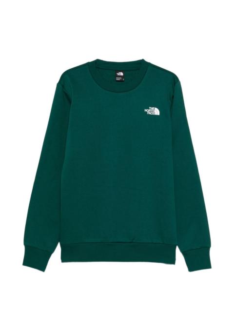 The North Face logo sweatshirt