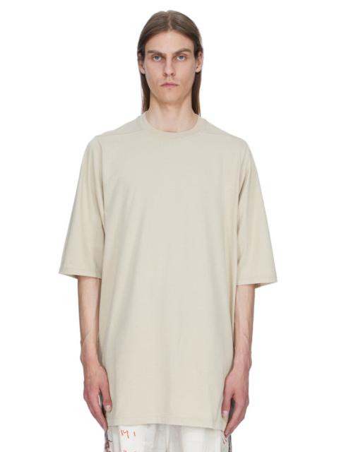 Rick Owens Beige Temple Jumbo S/S T-shirt