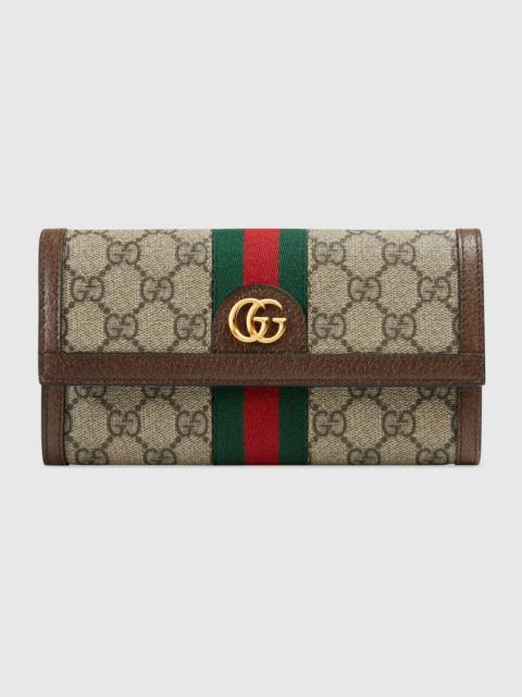 GUCCI Ophidia GG continental wallet