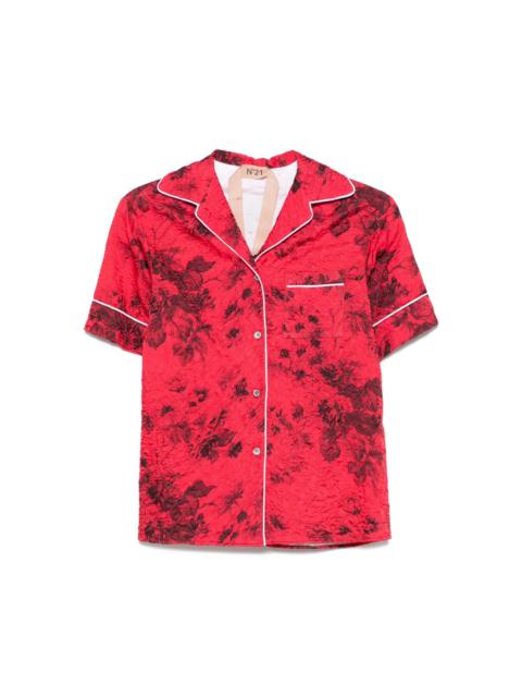 N°21 piped-trim shirt