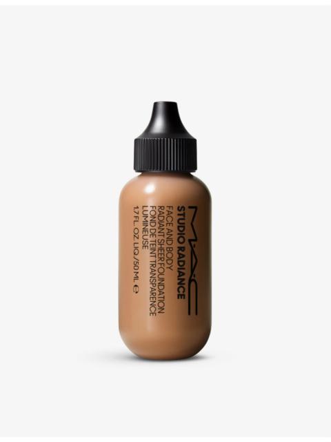 MAC Cosmetics Studio Radiance Face and Body Radiant Sheer foundation 50ml
