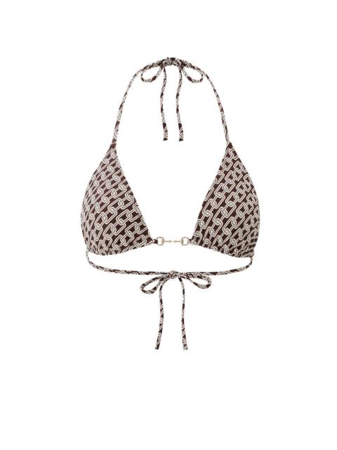 MELISSA ODABASH MENORCA CHAIN BIKINI TOP