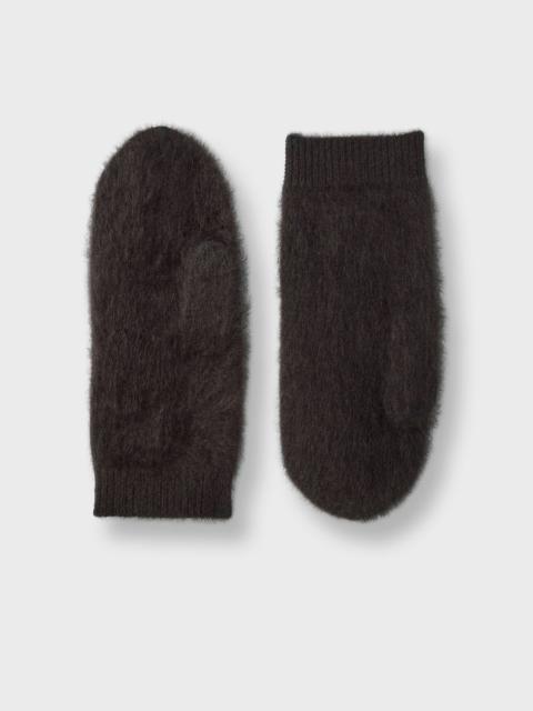 LISA YANG Mittens Wood Brushed Cashmere Wood ONESIZE