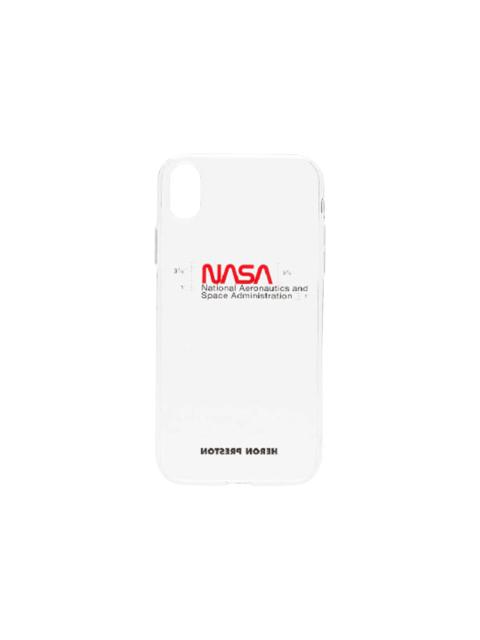 Heron Preston Heron Preston Nasa iPhone Xs Max Case 'Transparent/Multicolor'