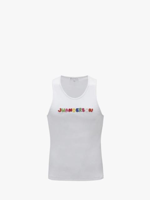 LOGO EMBROIDERED TANK TOP