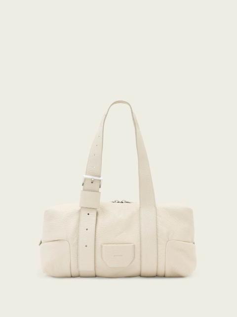 ALLSAINTS ARES GRAIN LEATHER SHOULDER BAG