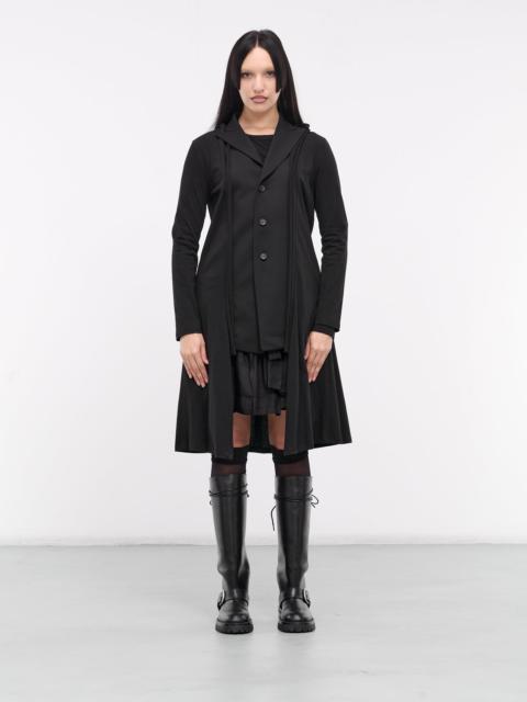 Yohji Yamamoto Gabardine Combination Long Jacket