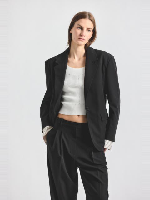 DEREK LAM 10 CROSBY BLAIRE RELAXED BLAZER