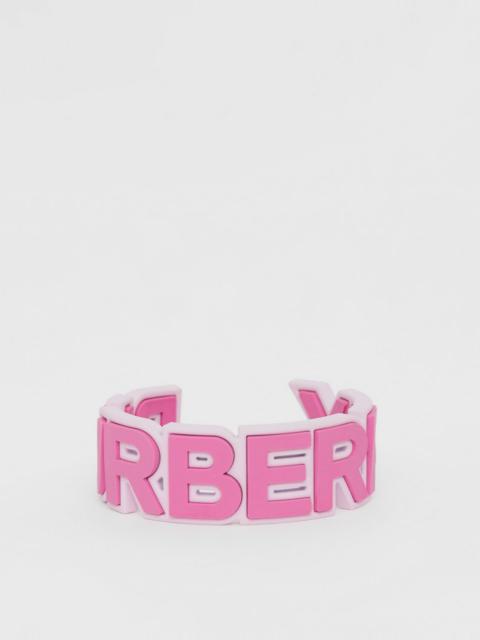 Two-tone Rubberised Logo Cuff