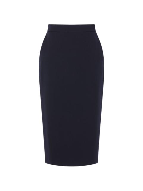 Max Mara blue midi skirt