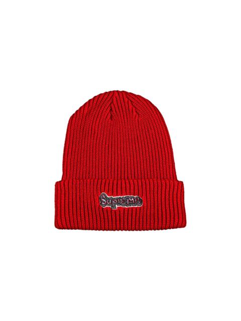 Supreme Gonz Logo Beanie 'Burnt Red'