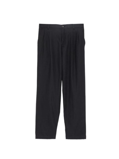 NORSE PROJECTS twill pleated trousers