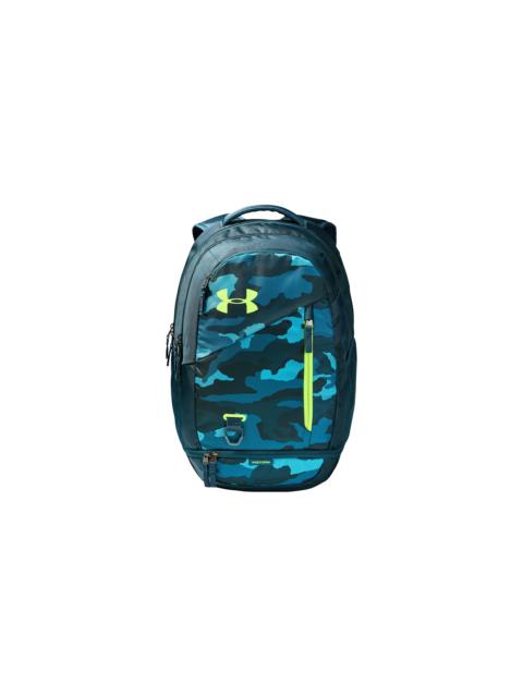 Under Armour Hustle 4.0 Backpack "Teal Vibe / Lime Light" 1342651 417