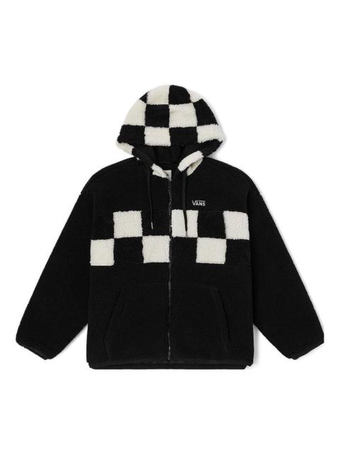 Vans Retro Checkerboard Jacket 'Black White' VN00090ZBLK