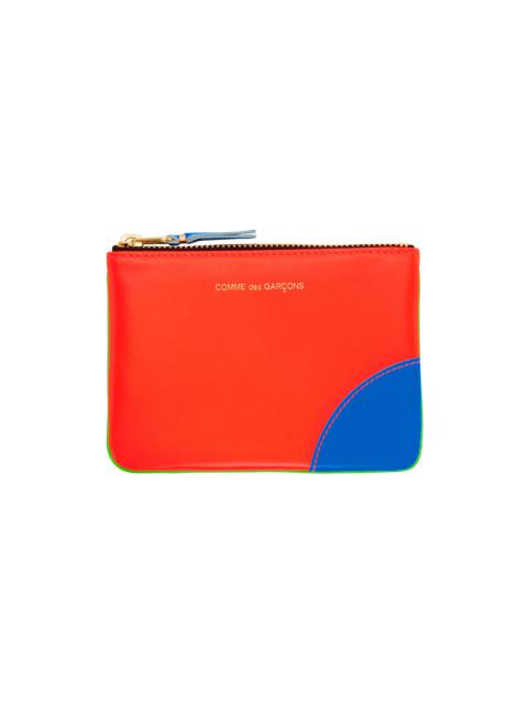 Comme Des Garçons Multicolor Super Fluo Line Card Holder