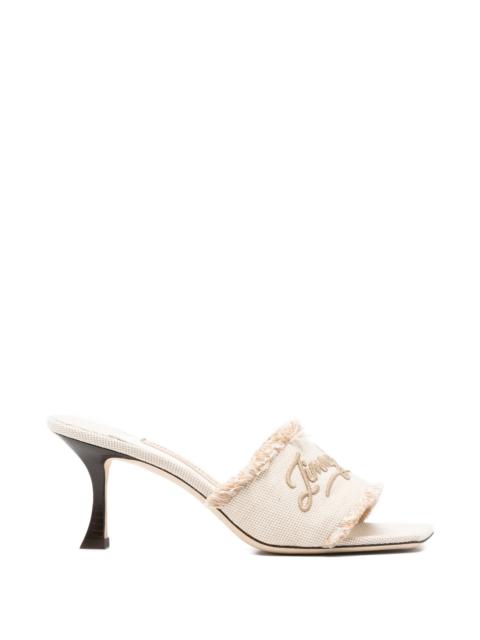 JIMMY CHOO Jimmy Choo Fringed Embroidery Sandals
