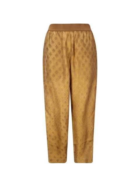 UMA WANG geometric-pattern trousers