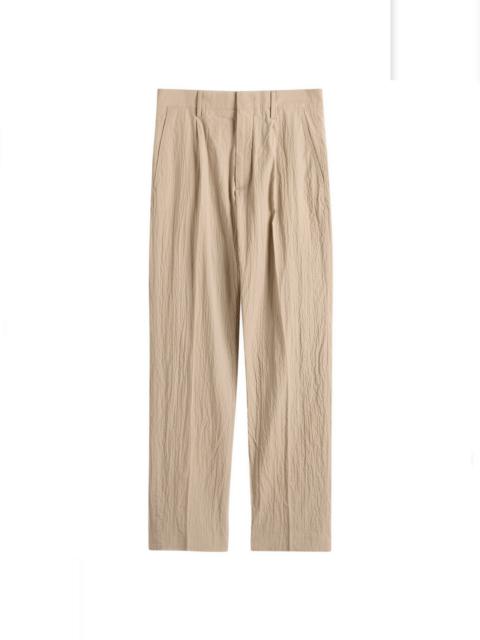 NN07 NN07 Bill Pleated Seersucker Trousers