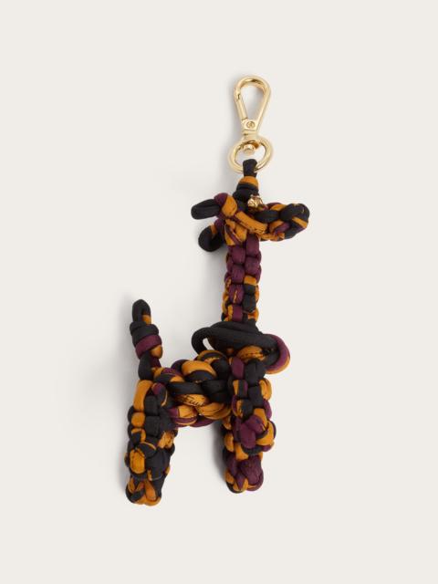 PUCCI LABIRINTO PRINT SILK GIRAFFE CHARM