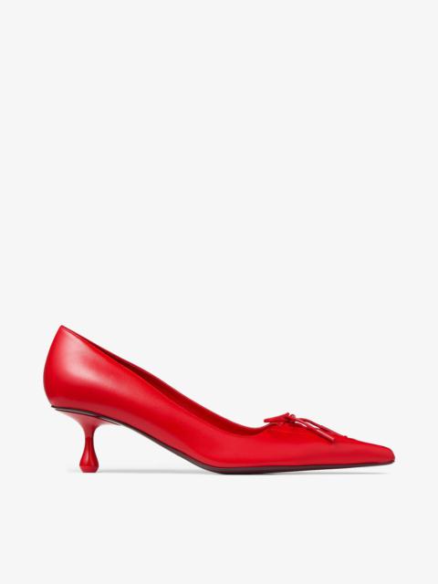 Scarlett 50
Postbox Red Nappa Leather Pumps